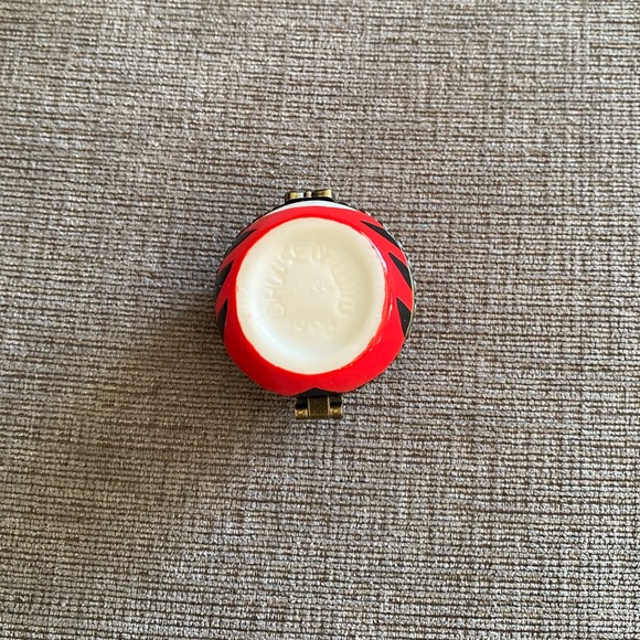 Vintage 1998 House of Lloyd Lucky Ladybug Ceramic Trinket Box - Picture 6 of 12